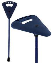 FlipStick Flipstick Straight Non-Adjustable Seat Cane - Blue