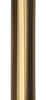 HARVY Bronze Offset Handle Walking Cane With Adjustable Aluminum Shaft