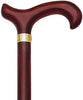 HARVY Cherrywood Derby walking cane with Cherrywood shaft and Brass collar