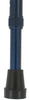 Harvy Dress Stick Petite Size-Blue Ice Fritz Walking Cane With Aluminum Shaft and Brass Collar