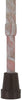 Harvy Dress Stick Petite Size - Pink Marble Fritz Walking Cane With Aluminum Shaft and Brass Collar