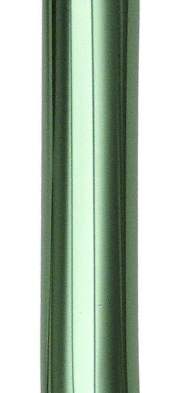 HARVY Key Lime Green Offset Handle Walking Cane With Adjustable Aluminum Shaft