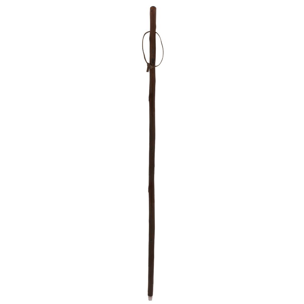HARVY Chestnut Hiking Staff with Stained Shaft with Combi Tip
