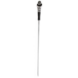 High Quality Swords Skull in Hand Pewter Sword Cane
