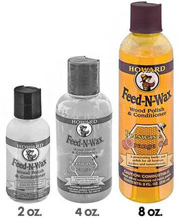 Howards Natural Products Howards Feed-N-Wax Wood Preserver 8 FL. OZ.