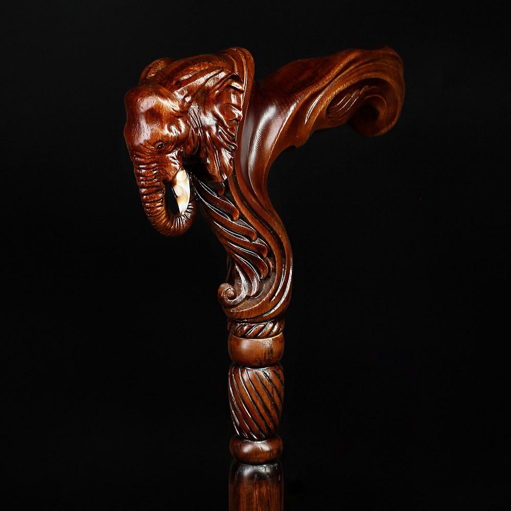 Igor Elephant Right Hand Ergonomic Handcarved Cane