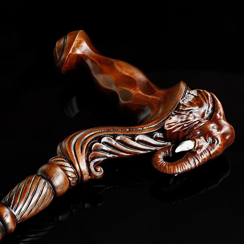 Igor Elephant Right Hand Ergonomic Handcarved Cane