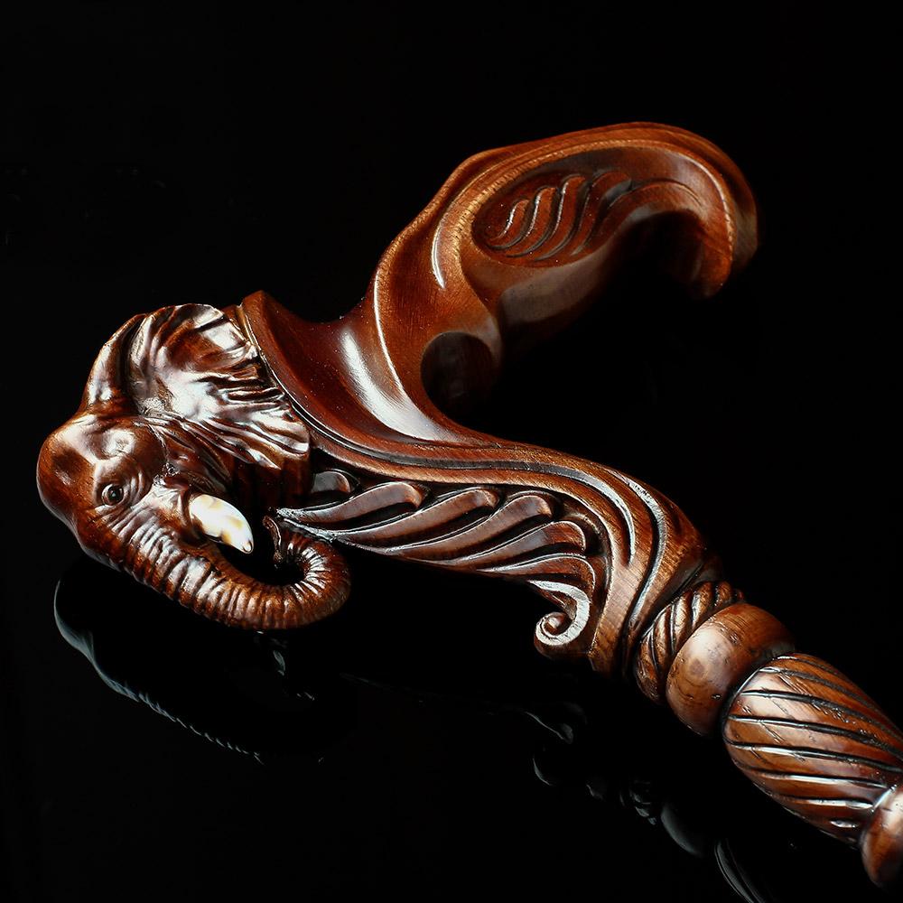Igor Elephant Right Hand Ergonomic Handcarved Cane