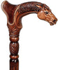 Igor Horse With Saddle Artisan Intricate Handcarved Cane