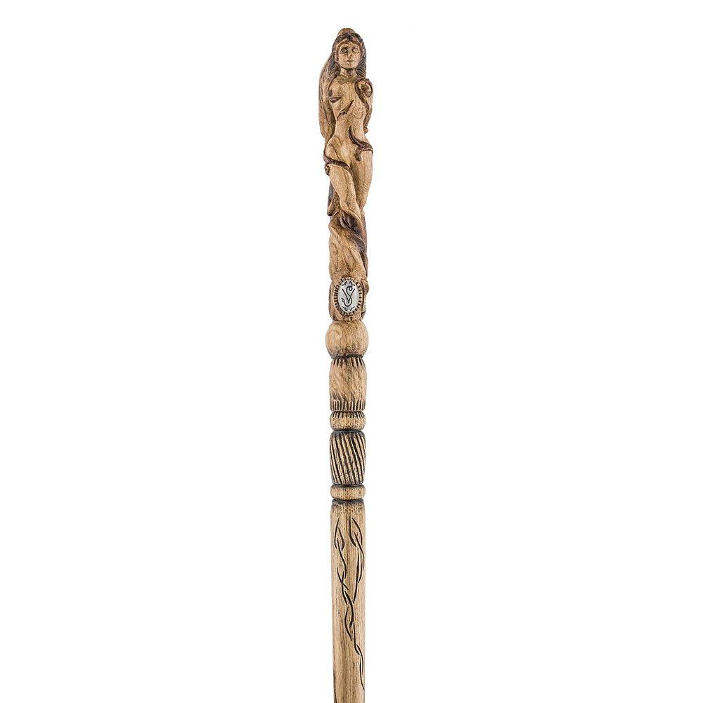 Igor Ships Lady Figurehead - Intricate Handcarved Cane