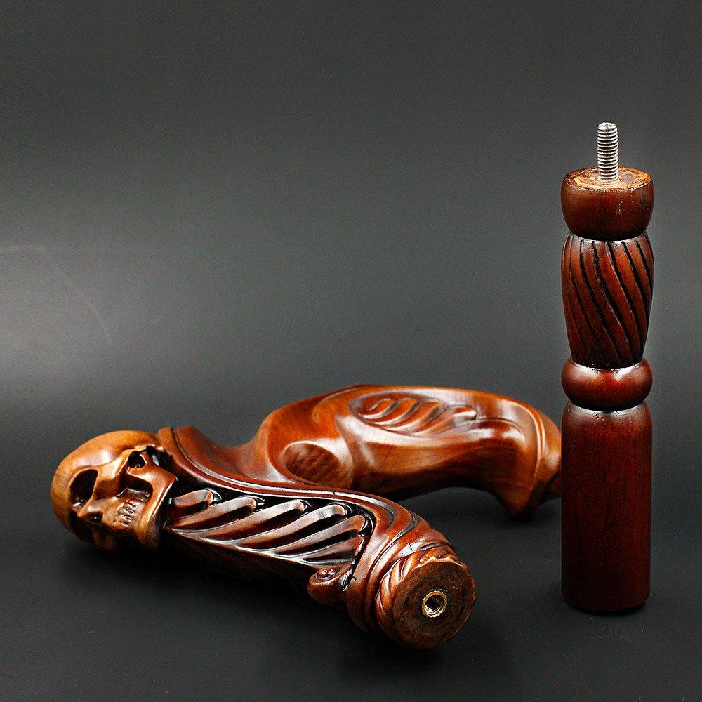 Igor Skull Head Right Hand Ergonomic Handcarved Cane