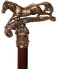 Igor Victorian Horse Artisan Intricate Handcarved Cane