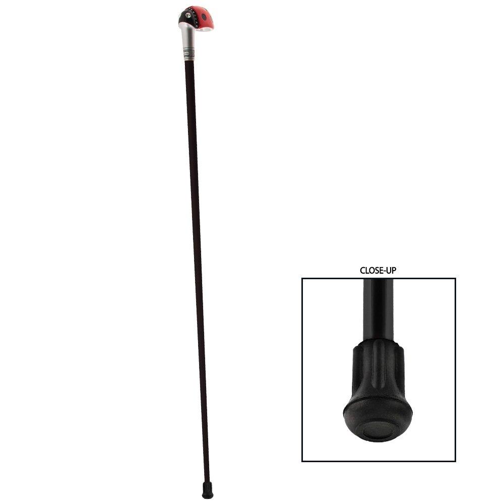Ladybug 1 Shaft - Lola Signature LadyBug Carbon Fiber Walking Cane