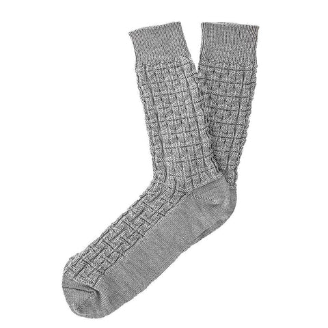 Made in Ireland Ladies Gray New Shades of Eire Irish Wool Socks
