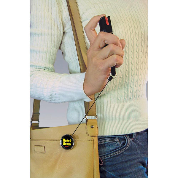 Quick Draw Retractable Pepper Spray Instant Defense