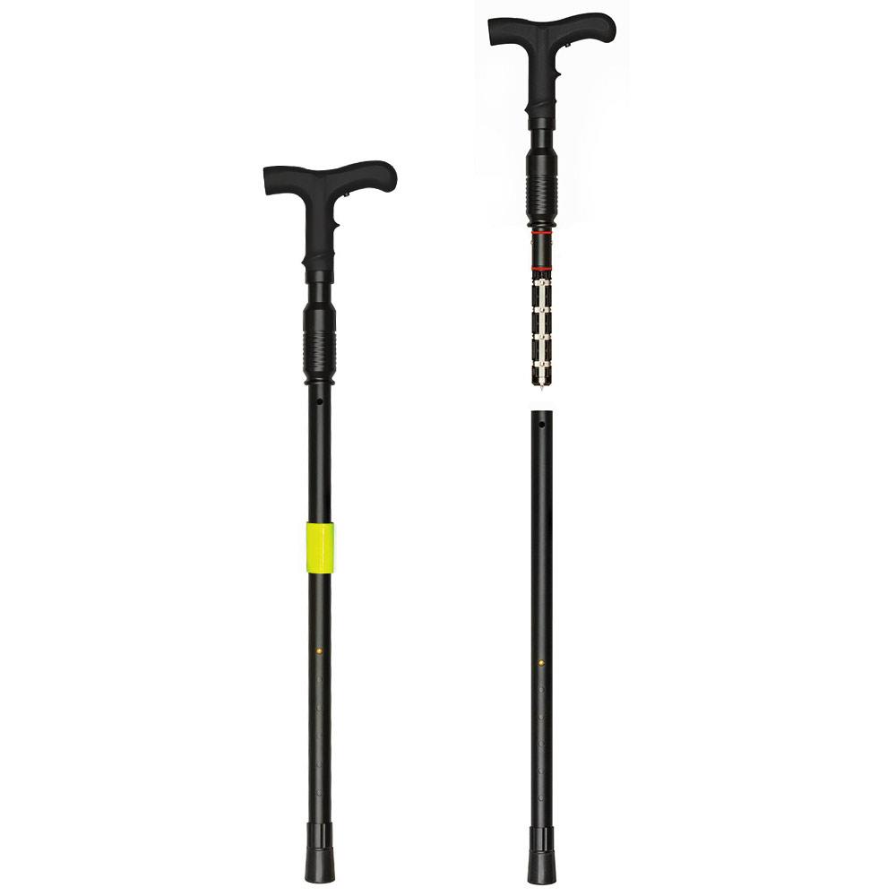 P.S. Products Zap Cane Hidden Covert Style - Stun Gun Rechargeable Cane with LED Flashlight