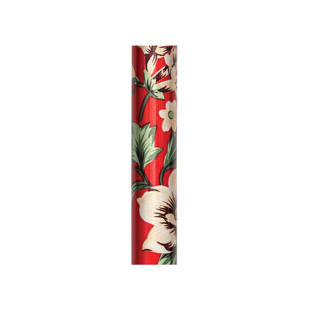 Royal Canes Crimson Beauty Adjustable Folding Cane w/ Able Tri Pod Base