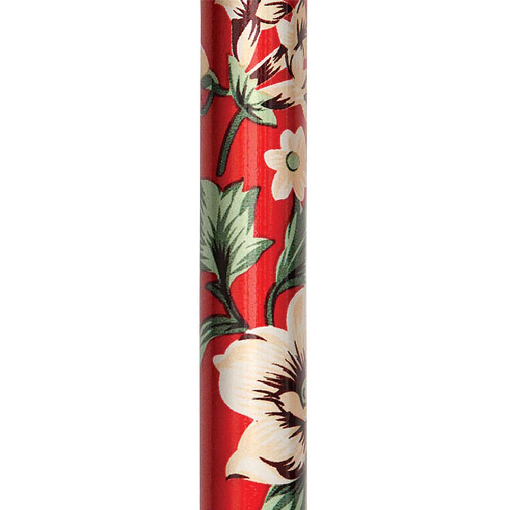 Royal Canes Crimson Beauty Standard Adjustable Cane w/ Able Tri Pod Base