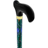 Royal Canes American Songbird Adjustable Derby Walking Cane with Engraved Collar