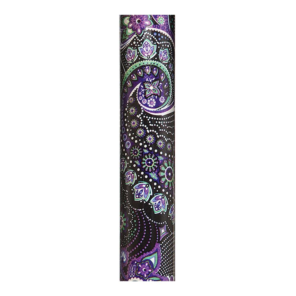 Royal Canes Purple Majesty Adjustable Offset Walking Cane w/ Comfort Grip and Able Tripod Base