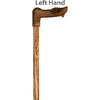 Royal Canes Palm Grip Walking Cane With Zebrano Wood Shaft and Wooden Collar