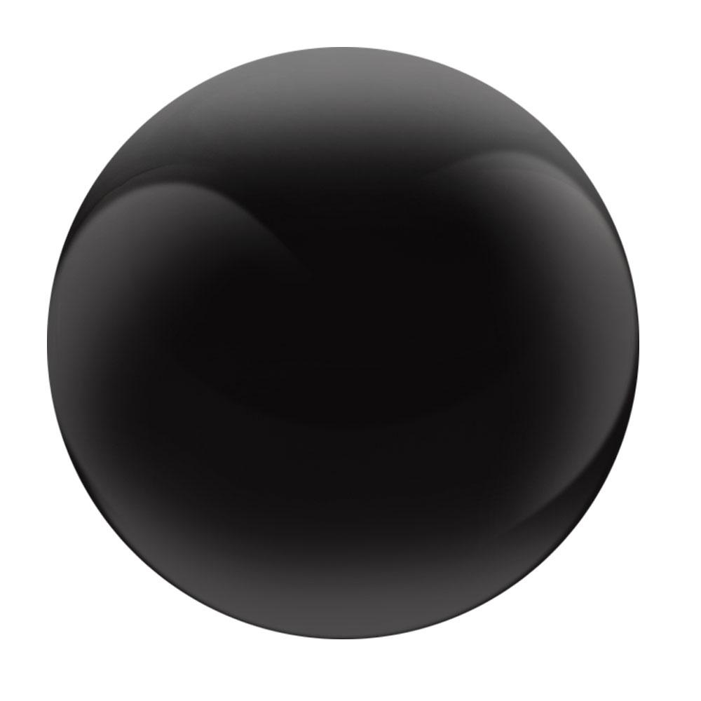 Royal Canes Black Void Round Knob Cane w/ Custom Color Ash Shaft & Collar