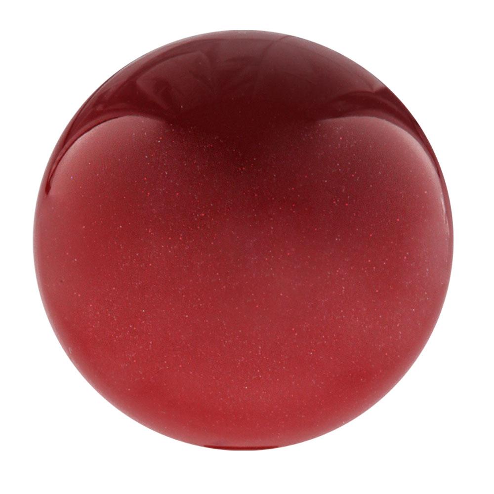 Royal Canes Red Candy Metallic Round Knob Cane w/ Custom Color Ash Shaft & Collar