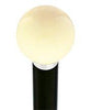 Royal Canes Vanilla Ivory Round Knob Cane w/ Custom Wood Shaft & Collar