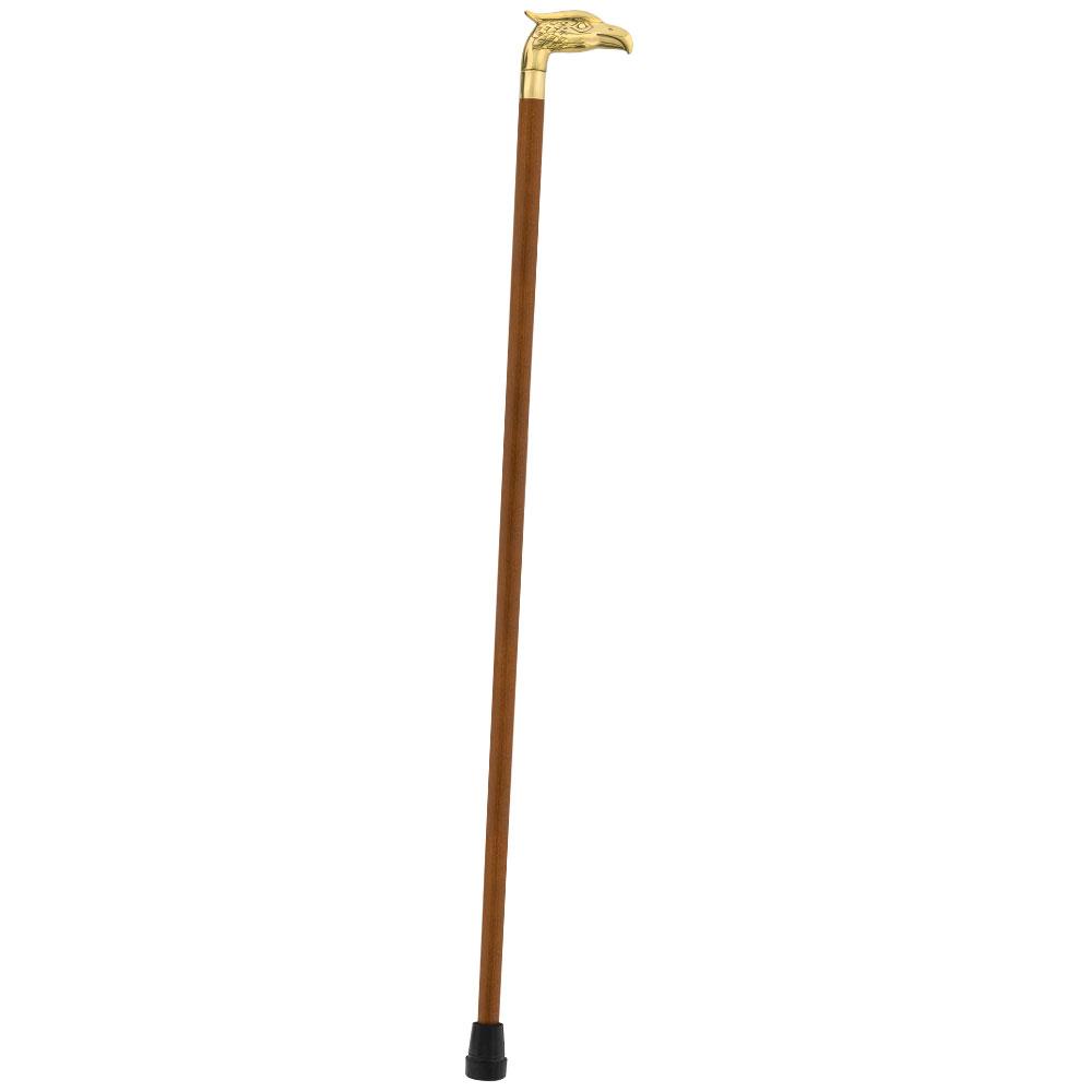 Royal Canes Brass Eagle Handle Walking Cane w/ Custom Shaft and Collar