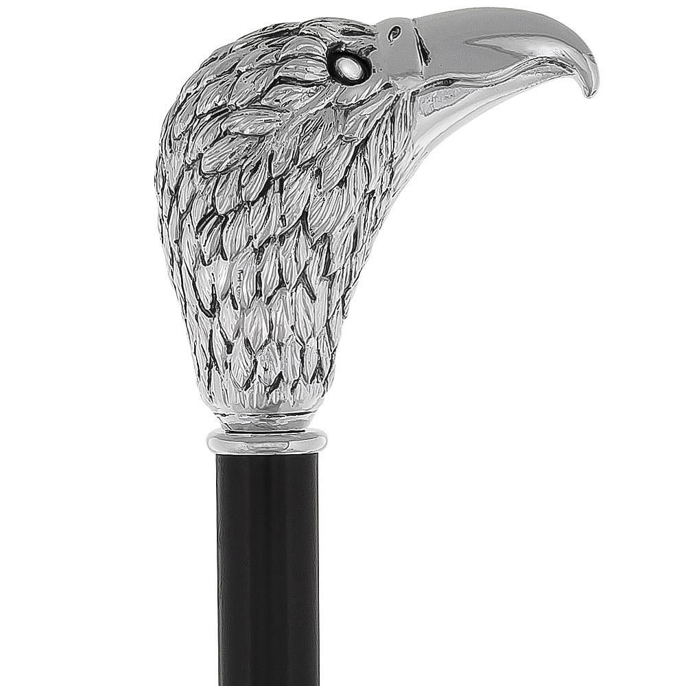 Formal Hallmarked Sterling Silver 925 Carved Fritz Walking Cane – The Walking  Stick Company