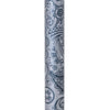 Royal Canes Black Painted Beechwood Handle w/ Black and Silver Swirl Designer Adjustable Cane
