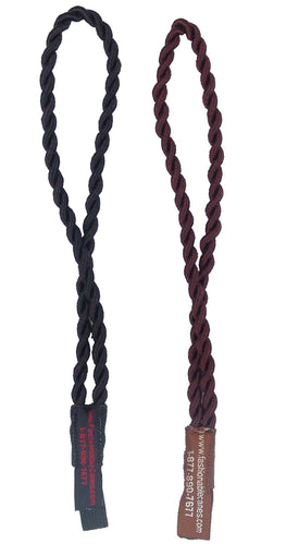 Royal Canes Brown Cane Wrist Strap - Braided Rope