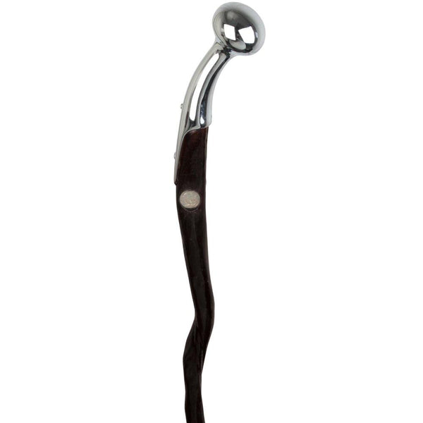 Royal Canes Bull Penis Silver Hame Handle Walking Cane