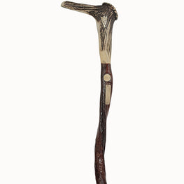 Royal Canes Elk Horn Handle with Bull Penis Shaft Walking Cane