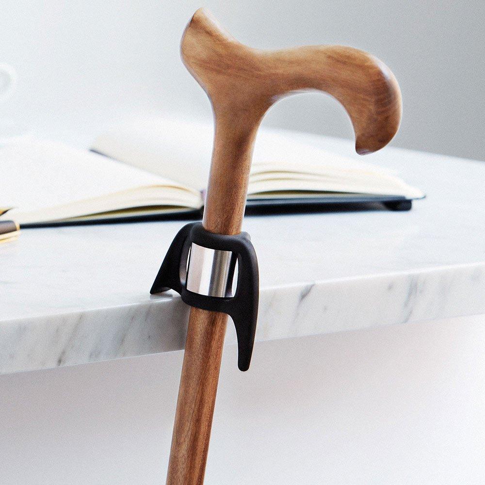 Royal Canes Ingrid - Ultimate Cane Clip Holder for Flat and Curved Surfaces