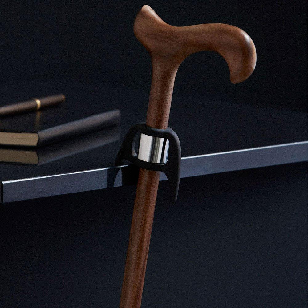 Royal Canes Ingrid - Ultimate Cane Clip Holder for Flat and Curved Surfaces