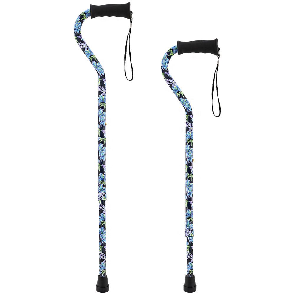 Royal Canes Dark Blue Vivienne May Offset Cane