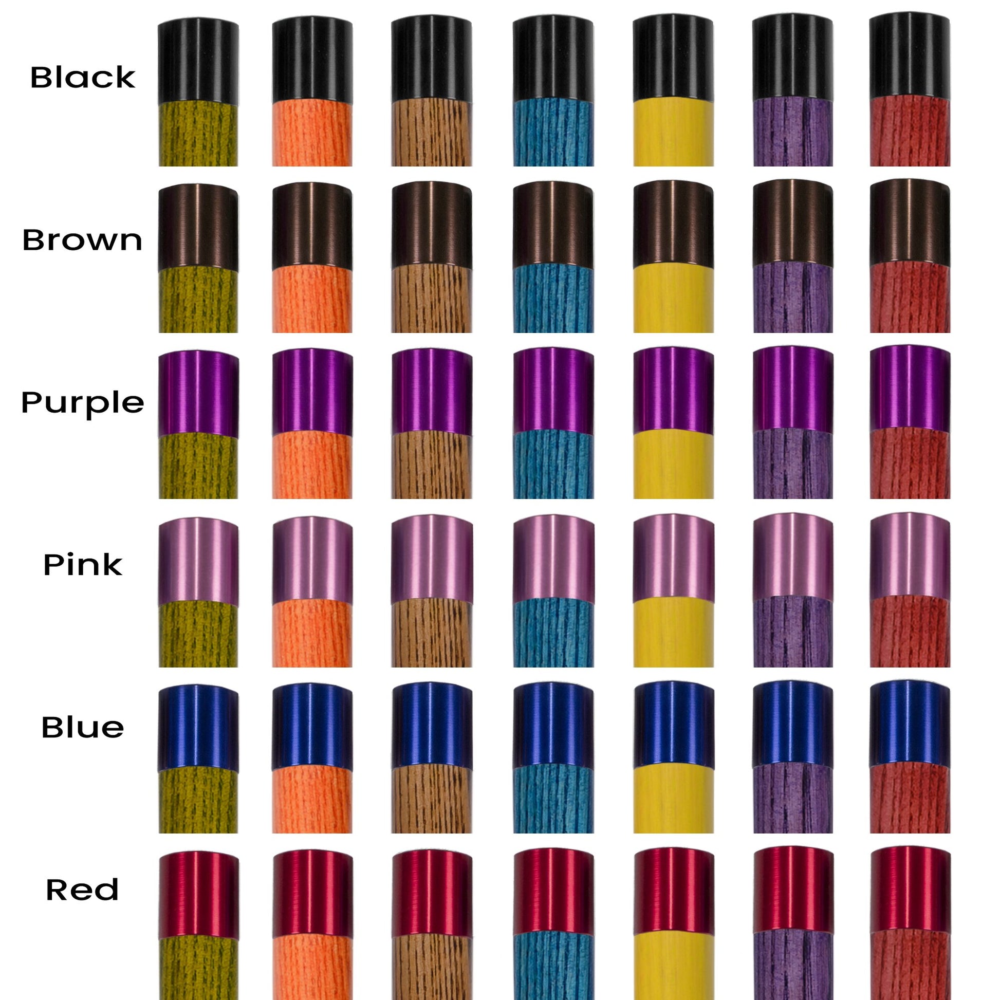 Royal Canes Brass Dog Handle Walking Cane w/ Custom Color Stained Ash Shaft & Collar
