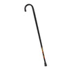 Royal Canes Extra Tall 42 Inches - House Flame Tourist Walking Cane - Black Beechwood Shaft
