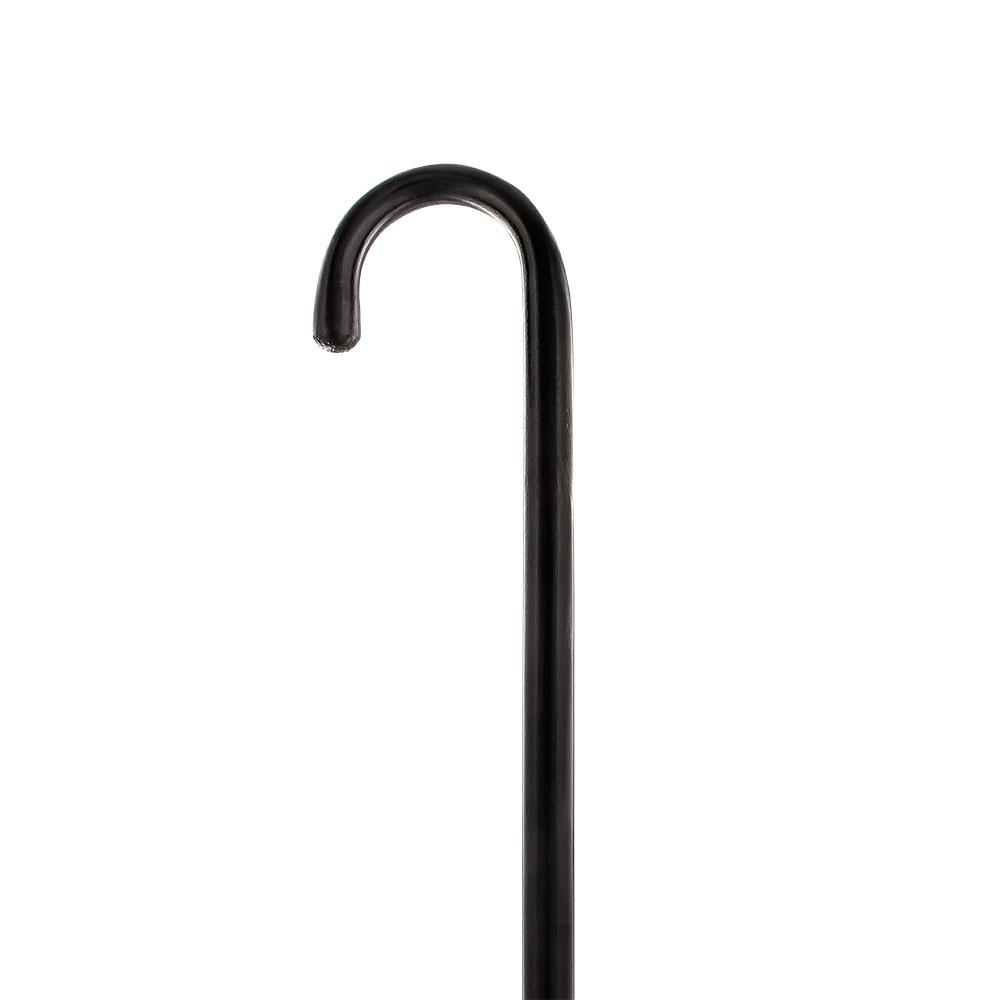 Royal Canes Extra Tall 42 Inches - House Flame Tourist Walking Cane - Black Beechwood Shaft