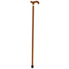 Royal Canes Extra Long, Super Strong Brown Derby Walking Cane With Beechwood Shaft and Brass Collar