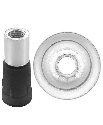 Royal Canes Replacement Seat Cane Screw Base and Rubber Tip for Hammock Seats