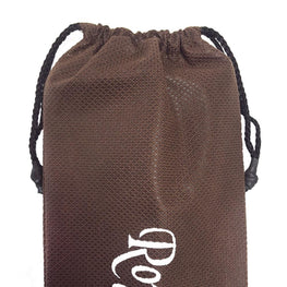 Royal Canes Brown Cloth Cane Bag With Draw String