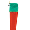 Royal Canes Holiday Gift Wrap - Red Stocking Cane Bag with Drawstring