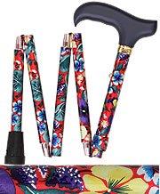 Royal Canes Fiesta Red Mini Compact Folding Cane
