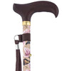 Royal Canes Lily and Butterfly Folding Adjustable Derby Walking Cane