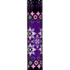 Royal Canes Pretty Purple Folding Adjustable Designer Derby Walking Cane with Engraved Collar