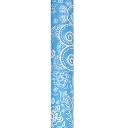 Royal Canes Sky Blue Pearlz w/ Rhinestone Collar and Sky Blue Designer Adjustable Folding Cane