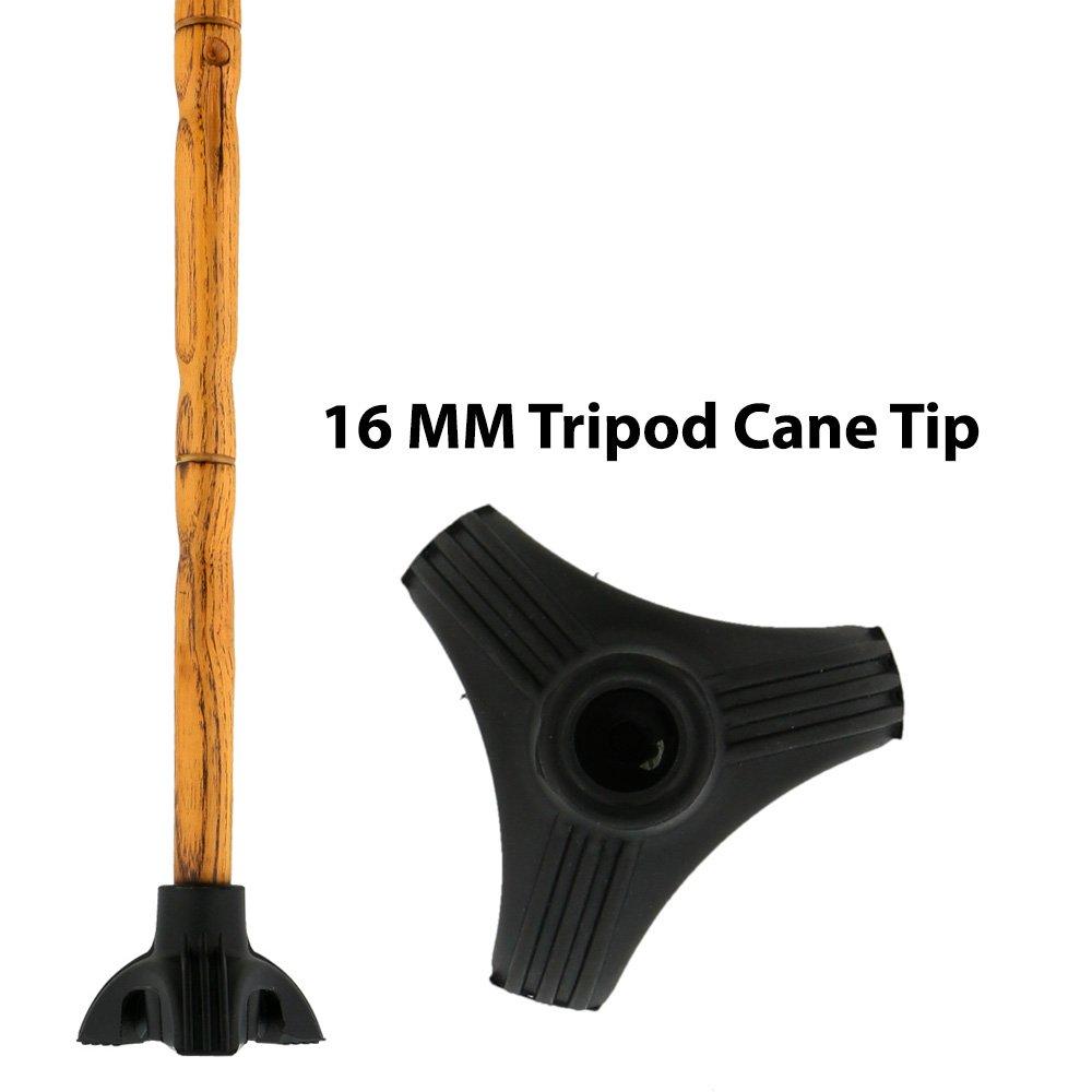 Premium 16mm Stand Alone Cane Tip Tripod Base