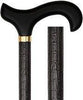 Royal Canes Faux Leather-Wrapped Adjustable Cane